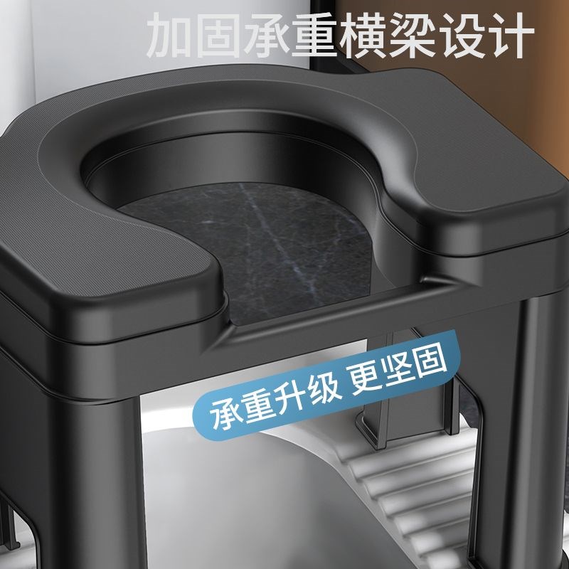孕妇坐便器蹲坑神器马桶移动便携式蹲厕坐便椅老人上厕所辅助凳子