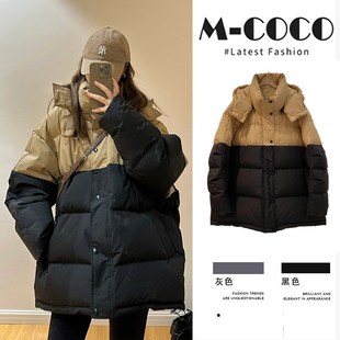 孕妇外套秋冬外穿棉服2023新款冬装宽松大码小个子棉衣加厚棉袄女