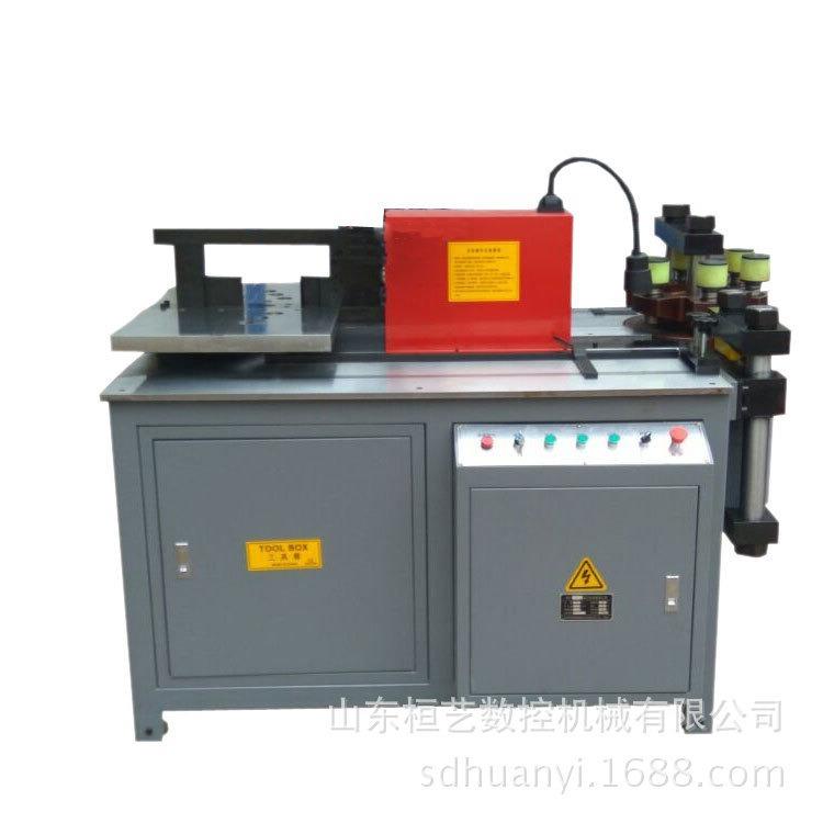 数控三工位母线排加工机多功能加工机铜排打孔折弯机济南厂家