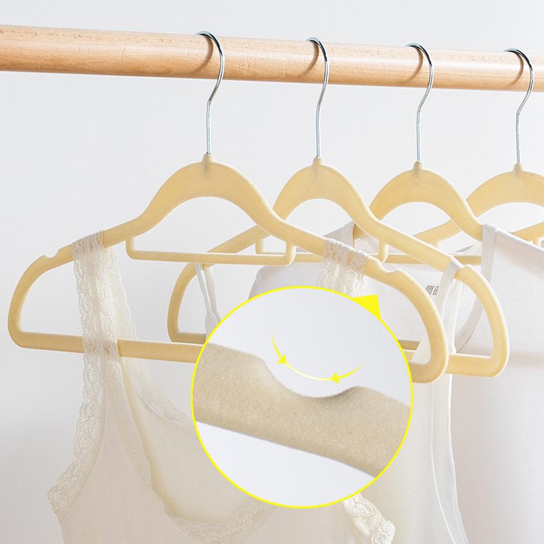 透光无痕全新植衣服收纳干湿整理防滑绒衣橱料师挂衣架专用衣架高