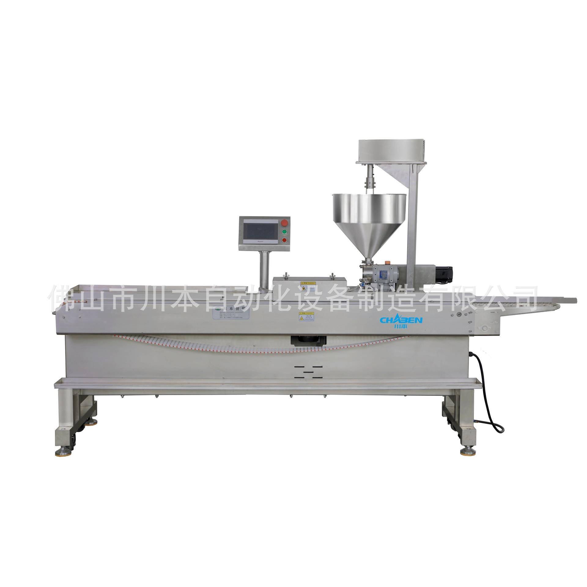 厂家供应紫米面包切割夹心机、果酱切割夹心机生产设备