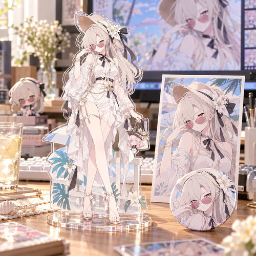 鸣潮珂莱塔二创周边立牌摆件