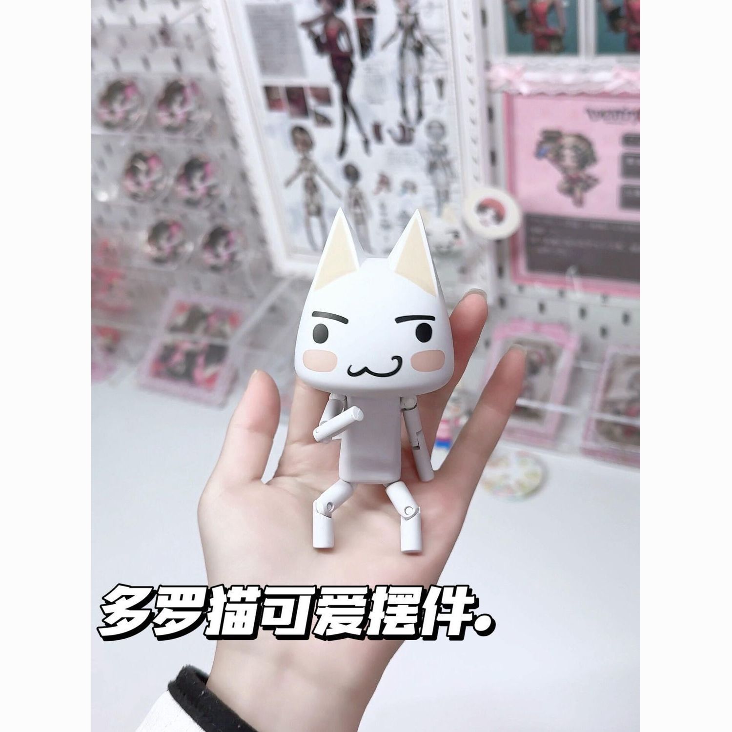 卡通可爱多罗猫手办摆件