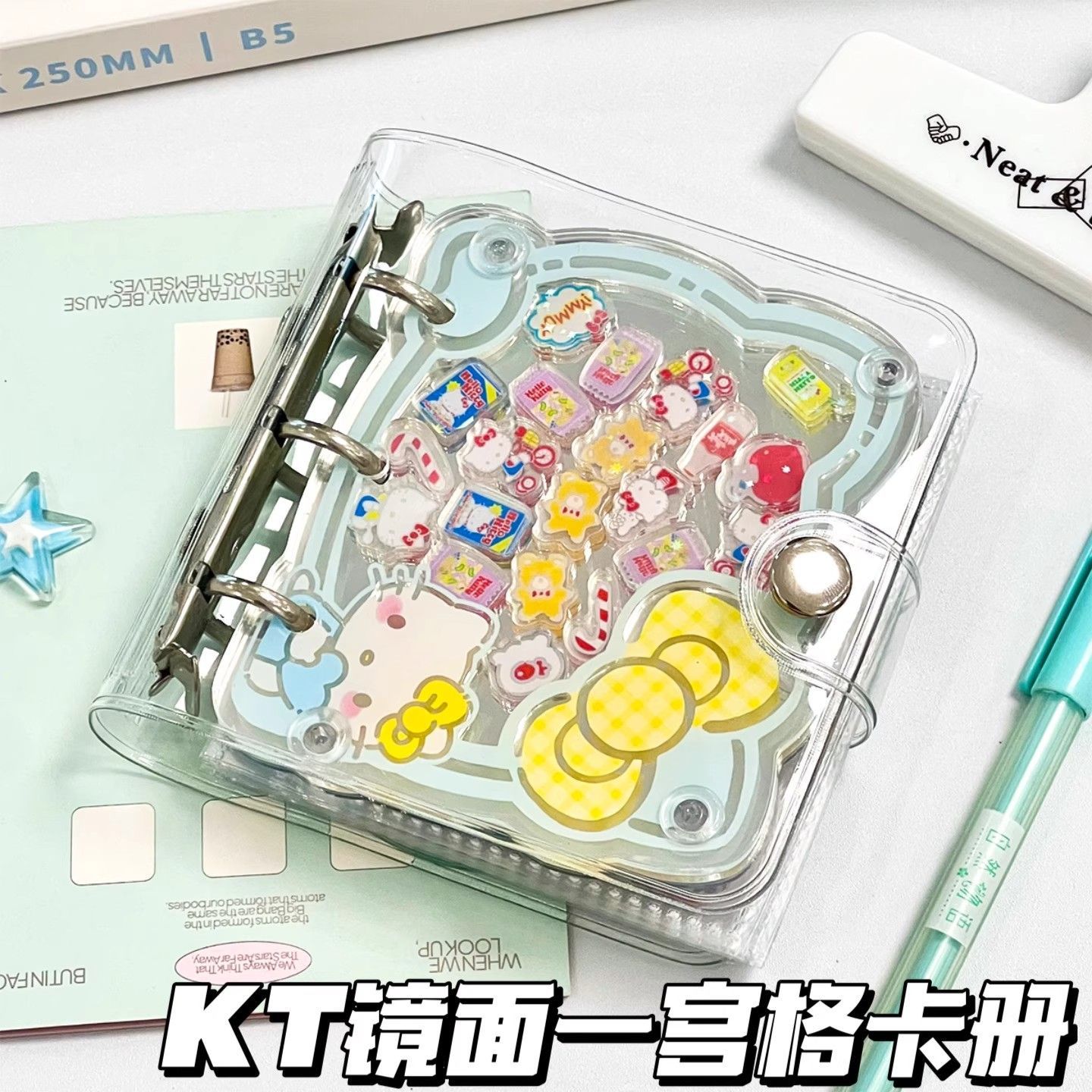 Kitty一宫格卡册软皮亚克力