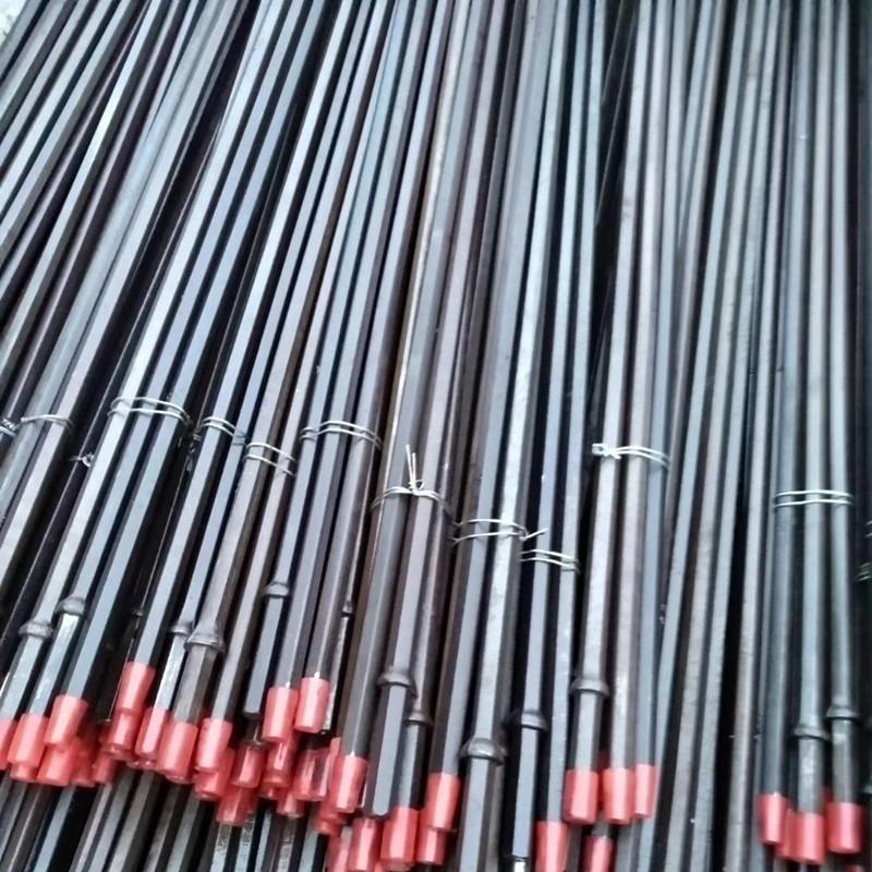矿用钻杆 B22锚索钻杆 隧道用中空风钻杆 凿岩机钎杆钎具