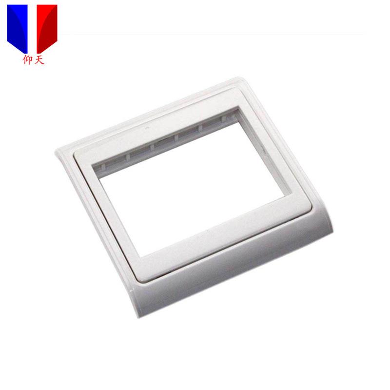 灯具塑料外框模具加工 pc遮光灯具开 模注塑 abs灯具外框模具设计