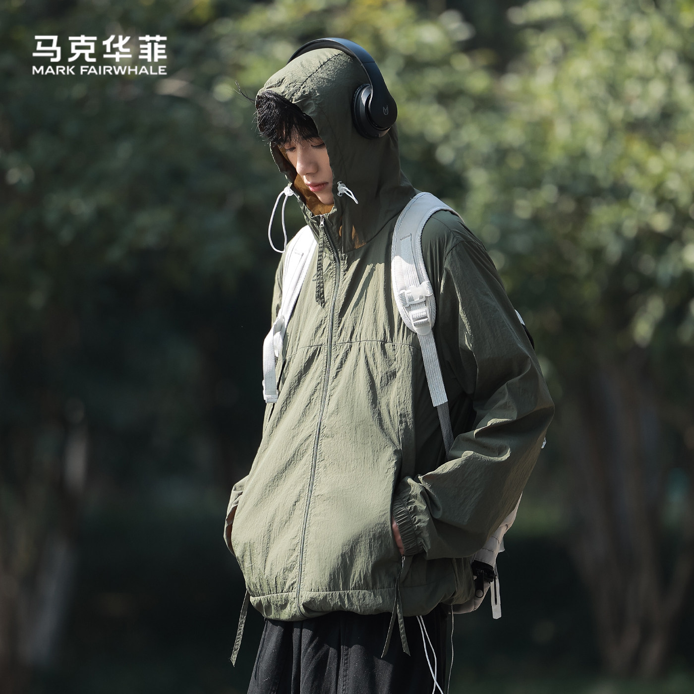 马克华菲防晒衣男2026夏季新款轻薄透气户外运动透气百搭上衣外套