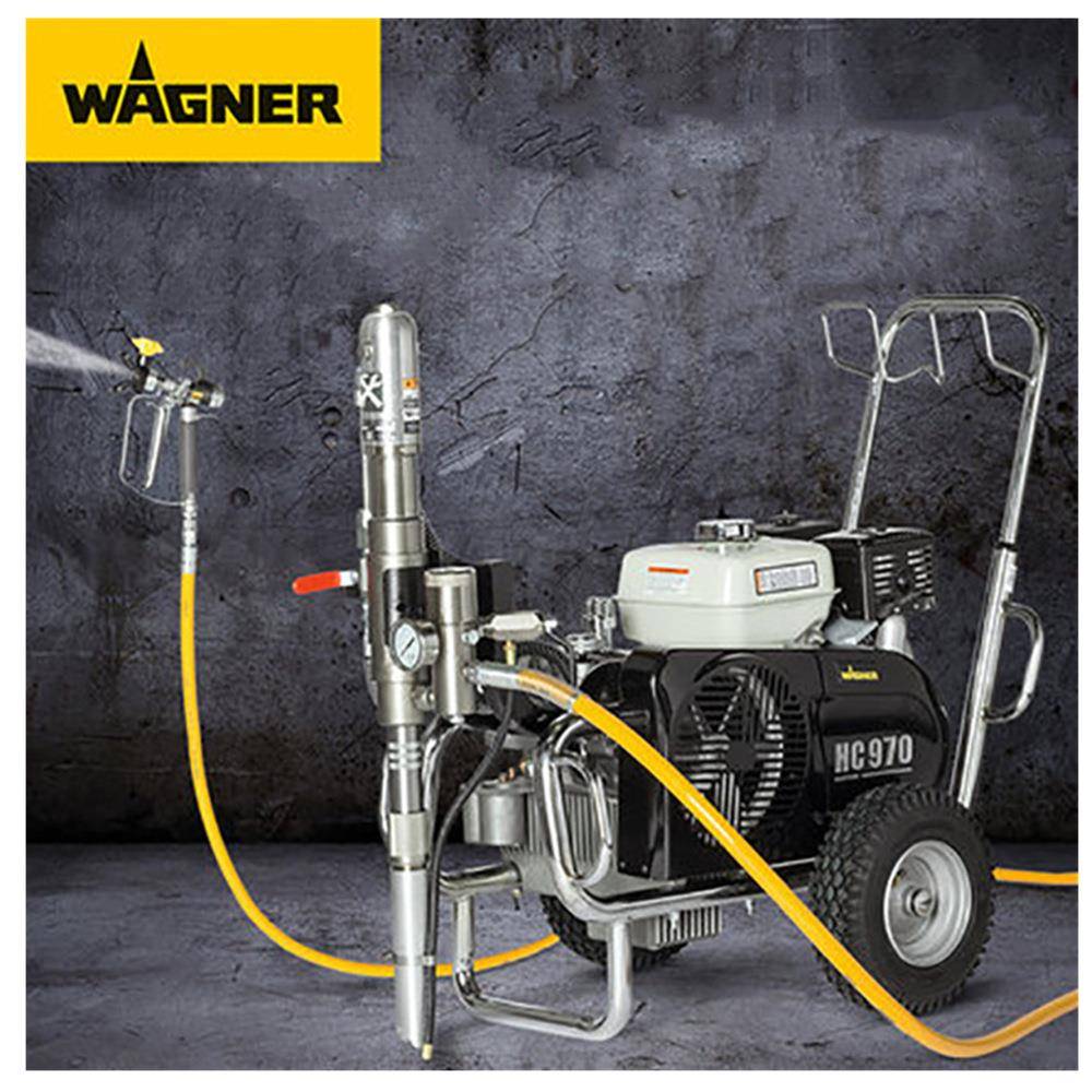 瓦格纳HC970腻子喷涂机喷漆枪内外墙燃油式德国进口