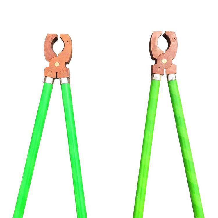 电力高压绝缘夹钳1035kv虎头钳电工安全绝缘钳电力专用绝缘夹钳