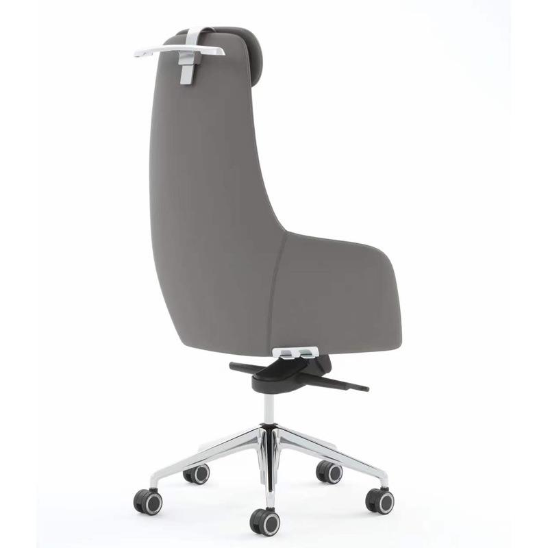 众晟家具轻奢功能性皮质大班椅悬浮腰枕气囊老板椅办公电脑升降椅