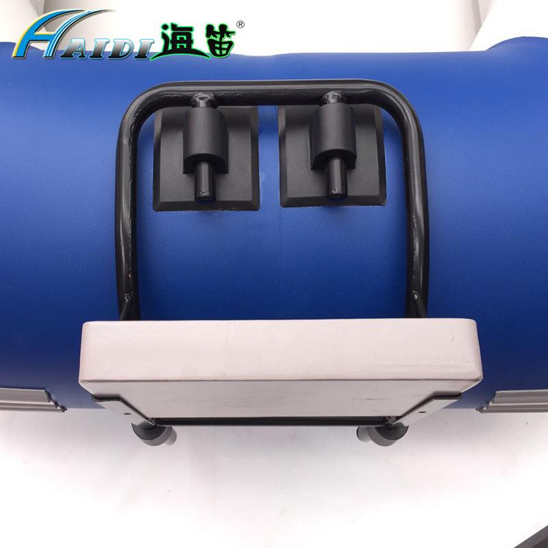 橡皮划艇充气折叠船气垫拉丝底冲锋舟挂机支架