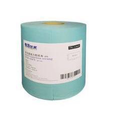 格洁761068擦拭布绿色单张25*38cm500张一卷不易掉毛屑无尘纸、