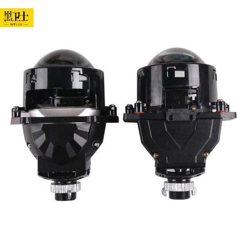 新款3寸无损LED双光透镜大灯55W5500K远近光一体前照