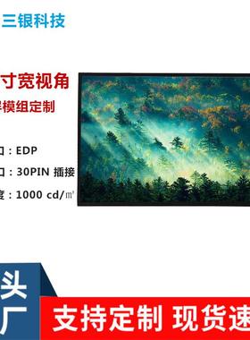 11.6寸1920X1080高分250~300NitsEDP接口厚款车载工控液晶屏