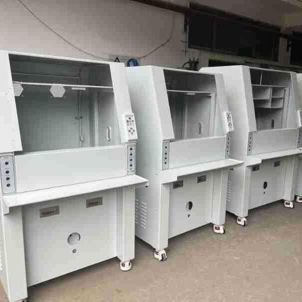 自动化设备外壳钣金机箱外壳加工自助终端机精铝合金工控机喷漆