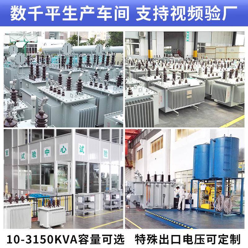 S13S11-250/630kva油浸式变压器铜铝高压三相电力变压器10-35kv