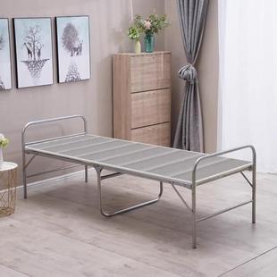 可折叠钢丝床老式家用单人午休床钢丝床办公室简易出租房小钢丝床