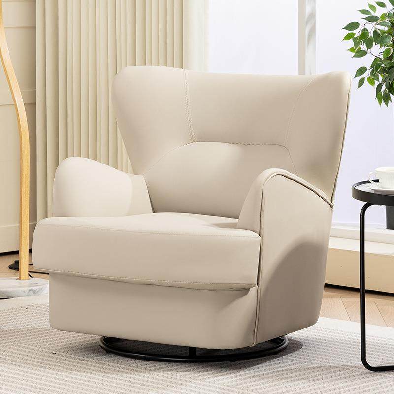 【折扣价】单人沙发家用客厅休闲沙发椅多功能可旋转小沙发阳台午