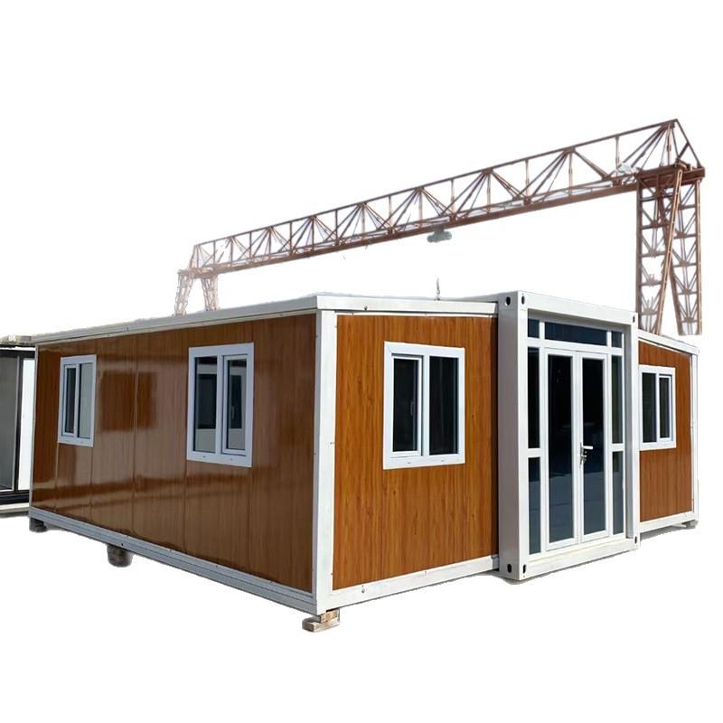 20尺三合一户外折叠双翼拓展箱旅游景点民宿住人可扩展集装箱房