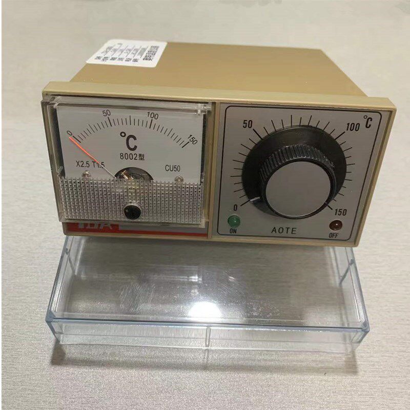指针温控仪TDA-8001 8002 150度 300度 400度 卧式旋纽温度控制表