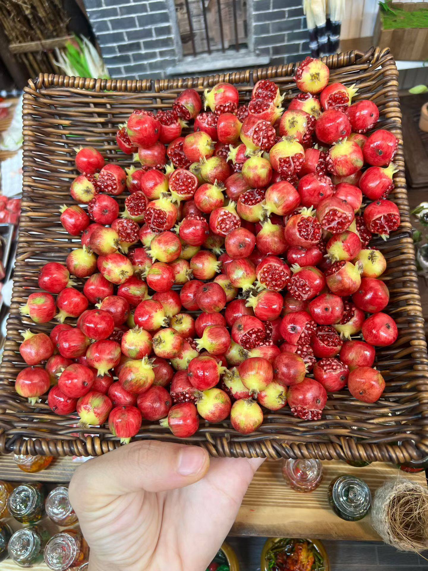仿真微缩番石榴水果蔬菜模型摆件娃娃屋装食玩收藏黏土食玩,模玩/动漫/周边/娃圈三坑/桌游,BJD场景道具娃屋,淘宝优惠券,粉丝福利购,淘宝优惠卷
