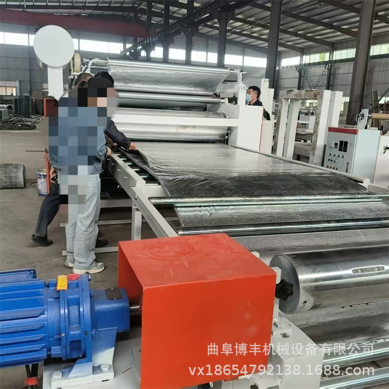 陶瓷纤维棉铝箔高温热压复合机 