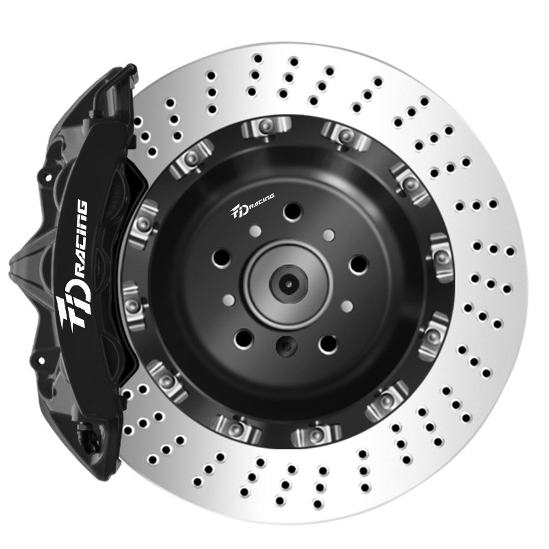 菲盾刹车卡钳改装套件汽车分泵加大刹车盘碟套装鲍鱼大六6四4活塞