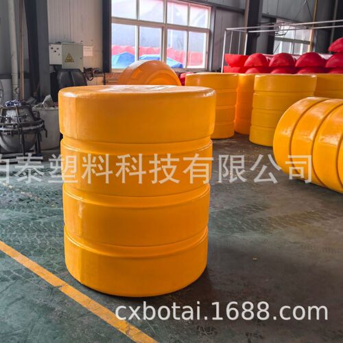 800*1200水面隔离防偷渡警戒浮体 电站垃圾拦截浮排浮漂