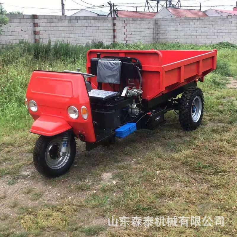 柴油工程三轮车 建筑工地柴油三轮车 25马力农用三轮车