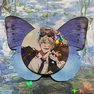 咒术回战现货徽章镭射吧唧学生书包背包挂饰挂件别针胸针金属礼物