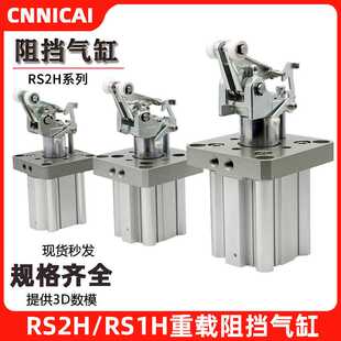 30BM TM止动气缸 流水线阻挡器气缸RS2H50 40DL
