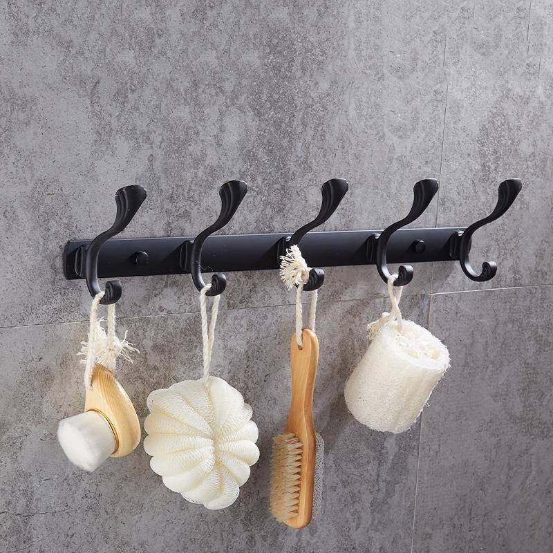 【折扣价】美式黑色厨房鱼尾排钩卫生间不锈钢长条挂衣钩浴室复古,鲜花速递/花卉仿真/绿植园艺,其它园艺用品,淘宝优惠券,粉丝福利购,淘宝优惠卷