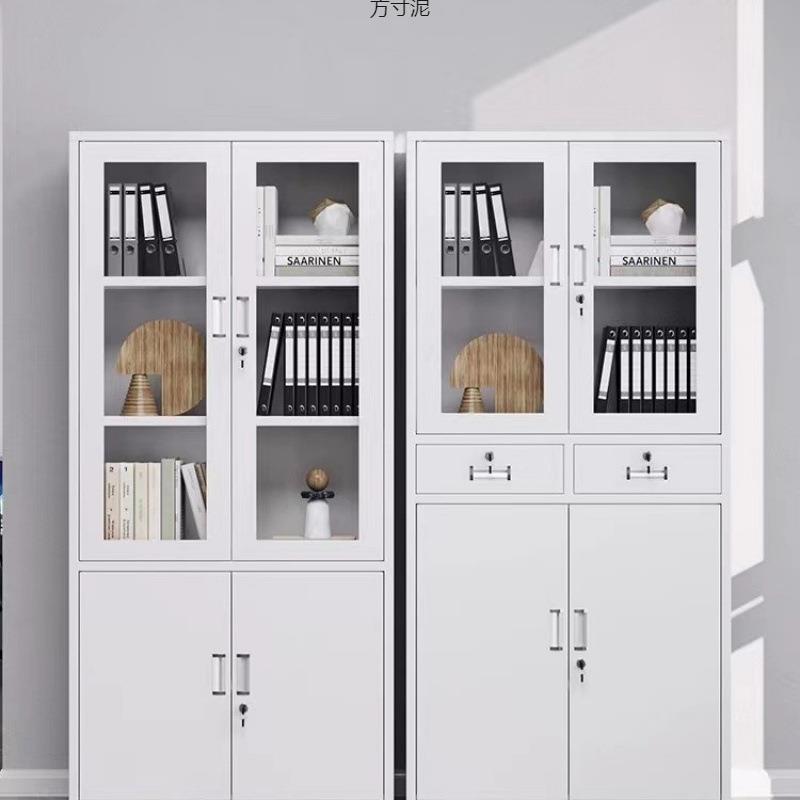 钢制文件柜档案柜矮柜收纳柜办公室铁皮柜财务凭证柜档案柜更衣柜