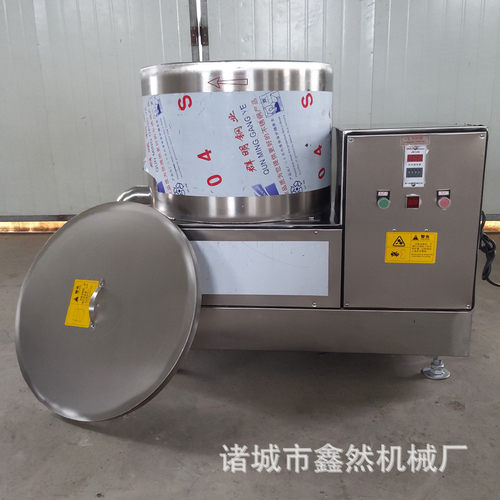 小型不锈钢蔬菜辣椒脱水机 核桃肉油炸食品脱油机 小型脱水机