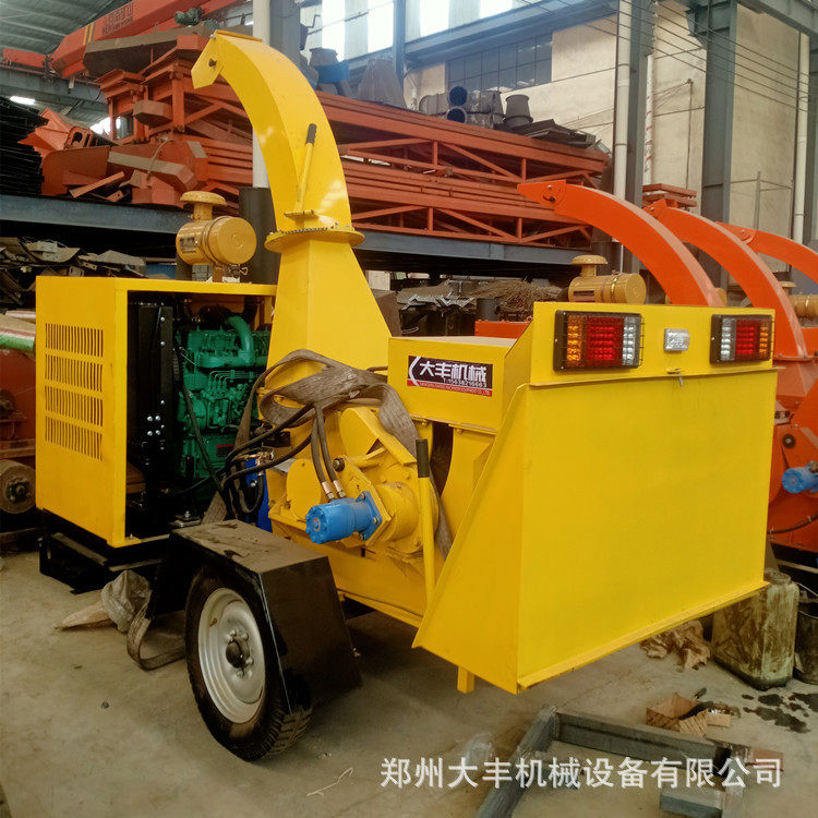 大中小型碎木机可移动式花园枝条树枝粉碎机器哪里有卖价格多少钱