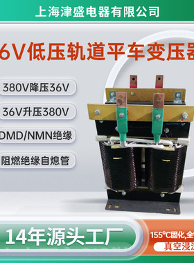PDG-40KVA电动平车轨道单相变压器 380V变36V40v升压降压变压器