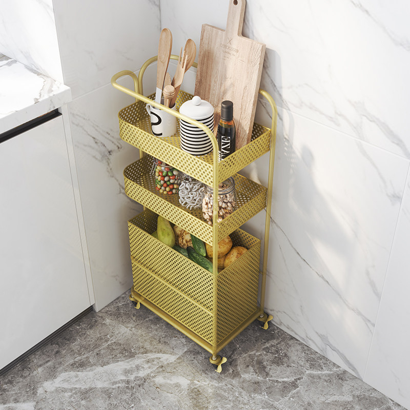 厨房可移动家用多层碗碟调味品小推车落地收纳储物架子,厨房/烹饪用具,厨房置物架/置物柜/角架,淘宝优惠券,粉丝福利购,淘宝优惠卷
