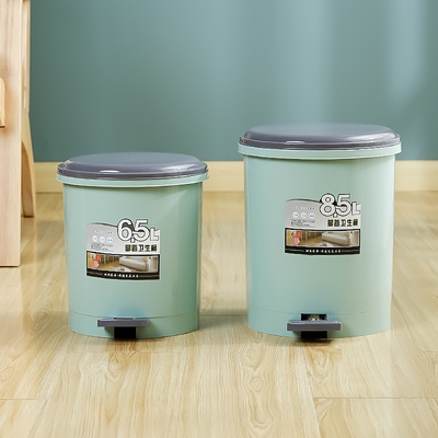 垃圾桶家用有带盖脚踩客厅小号卫生间简约现厨房大号脚踏拉圾筒