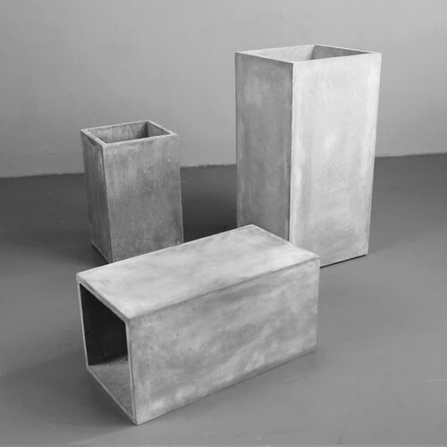 特外水泥花盆户泥镁大清仓花箱长方形简约风格阳台花坛种植盆