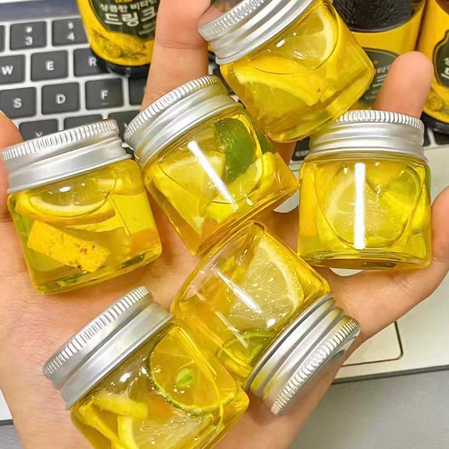 花茶小玻璃瓶小瓶子咖啡液浓缩液分装瓶迷你小瓶密封罐食品级姜汁