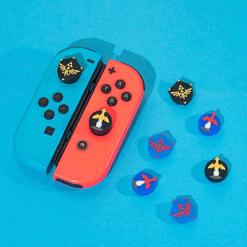 新品 Switch塞尔达天空之剑摇杆套NS保护包胶套 磁吸卡盒周边配件