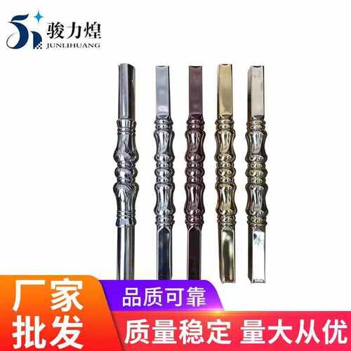供应不锈钢花柱水涨柱阳台楼梯柱304花管栏杆欧式立柱围栏竹节柱