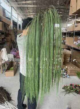 一帘幽梦垂吊绿植绿叶婚庆软装装饰假花 大垂柳藤蔓钢丝藤条