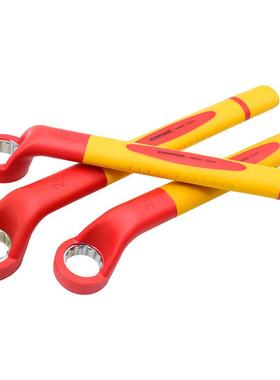 【折扣价】双色柄VDE绝缘梅花扳手350808-350832