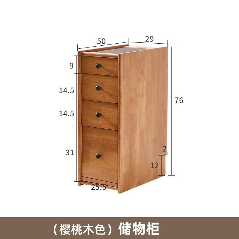 Nkv梳妆台实木化妆桌收纳柜子日式简约现代小户型卧室书桌化妆台