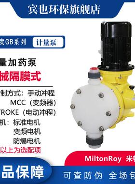 隔膜泵G系列机械计量泵GB0700T-GB1200T水处理泵