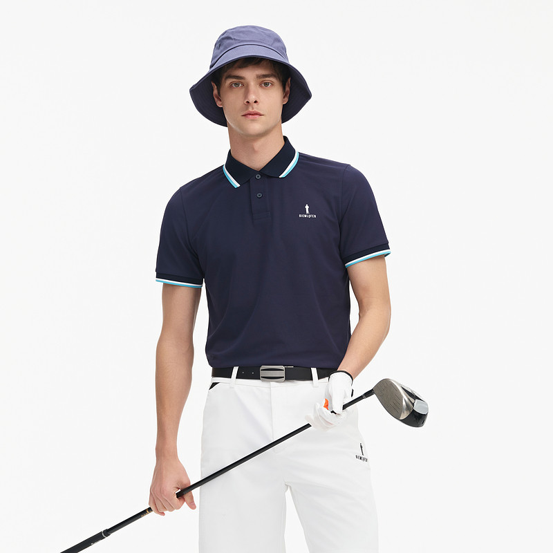 比音勒芬防晒高尔夫男POLO衫
