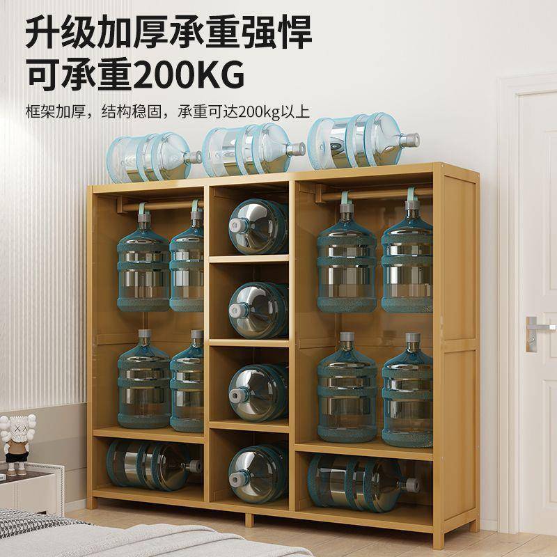 【折扣价】简易衣柜简约布帘门家用卧室大容量经济型出租房多层耐