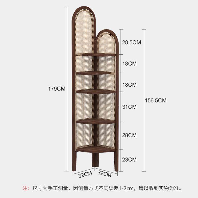 【折扣价】中式复古实木藤编转角柜置物架客厅沙发墙边书柜三角落,鲜花速递/花卉仿真/绿植园艺,其它园艺用品,淘宝优惠券,粉丝福利购,淘宝优惠卷