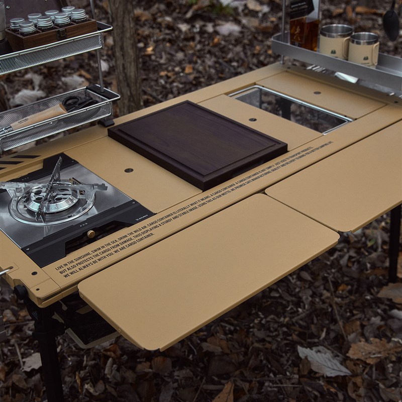 CARGO IGT桌配件户外折叠桌铝合金蛋卷桌露营野餐桌便携式轻量化